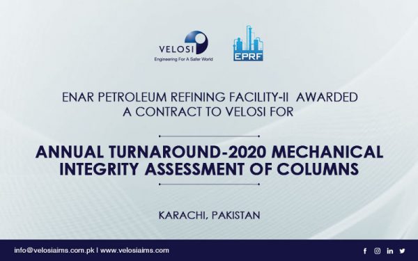 ENAR Petroleum Refining Facility-II - Velosi Integrity & Safety Pakistan