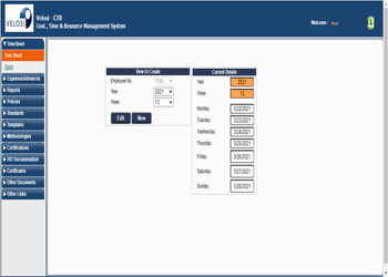 VAIL-CTR (Cost, Time and Resource Management)