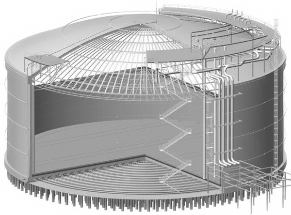 Fixed, dome roof storage tanks design consultants